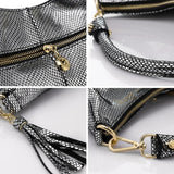 <bold>Hobo  / Tote Bag <br>Genuine-Leather Handbag  - strapsandbrass.com