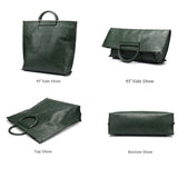 <bold>Tote / Crossbody Bag <br>Vegan-Leather Handbag  - strapsandbrass.com