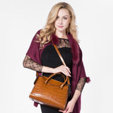 <bold>Top-Handle  / Shoulder Bag  <br>Vegan-Leather Handbag  - strapsandbrass.com