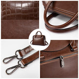 <bold>Top-Handle  / Shoulder Bag  <br>Vegan-Leather Handbag  - strapsandbrass.com