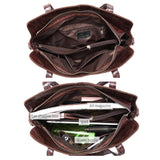 <bold>Bucket / Tote Bag <br>Genuine-Leather Handbag  - strapsandbrass.com