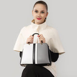 <bold>Top-Handle / Crossbody Bag <br>Vegan-Leather Handbag  - strapsandbrass.com