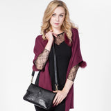 <bold>Crossbody  / Shoulder Bag <br>Genuine-Leather Handbag  - strapsandbrass.com