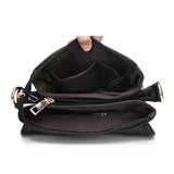 <bold>Messenger  / Shoulder Bag  <br>Vegan-Leather Handbag  - strapsandbrass.com
