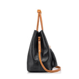 <bold>Bucket / Crossbody Bag <br>Genuine-Leather Handbag  - strapsandbrass.com