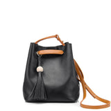 <bold>Bucket / Crossbody Bag <br>Genuine-Leather Handbag  - strapsandbrass.com