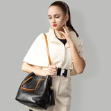 <bold>Bucket / Crossbody Bag <br>Genuine-Leather Handbag  - strapsandbrass.com