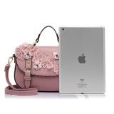 <bold>messenger / Shoulder Bag  <br>Vegan-Leather Handbag  - strapsandbrass.com