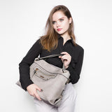 <bold>Hobo  / Tote Bag  <br>Vegan-Leather Handbag  - strapsandbrass.com