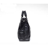 <bold>Tote  / Shoulder Bag <br>Genuine-Leather Handbag  - strapsandbrass.com
