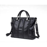 <bold>Tote  / Shoulder Bag <br>Genuine-Leather Handbag  - strapsandbrass.com