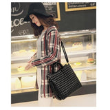 <bold>Tote / Crossbody Bag <br>Vegan-Leather Handbag  - strapsandbrass.com