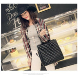 <bold>Tote / Crossbody Bag <br>Vegan-Leather Handbag  - strapsandbrass.com