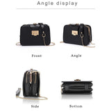 <bold>Clutch  / Messenger Bag  <br>Vegan-Leather Handbag  - strapsandbrass.com