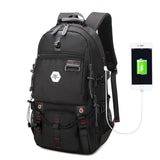 Backpack USB Charging & Water Resistant <br> Oxford Backpack  - strapsandbrass.com