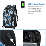Backpack USB Charging & Water Resistant <br> Oxford Backpack  - strapsandbrass.com