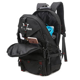 Backpack USB Charging <br> Oxford Backpack  - strapsandbrass.com