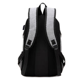 Backpack USB Charging <br> Canvas Backpack  - strapsandbrass.com