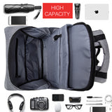 Backpack USB Charging <br> Canvas Backpack  - strapsandbrass.com