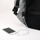 Backpack USB Charging <br> Oxford Backpack  - strapsandbrass.com