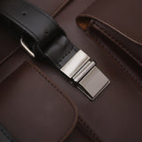 Briefcase | Messenger Bag <br> Genuine Leather Handbag  - strapsandbrass.com