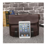 Briefcase | Messenger Bag <br> Genuine Leather Handbag  - strapsandbrass.com