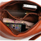 <bold>Crossbody  / Shoulder Bag <br>Genuine-Leather Handbag  - strapsandbrass.com