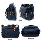 Crossbody / Shell Bag <br>Vegan-Leather Handbag  - strapsandbrass.com