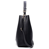 <bold>Bucket / Tote Bag  <br>Vegan-Leather Handbag  - strapsandbrass.com