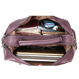 <bold>Tote / Shoulder Bag  <br>Vegan-Leather Handbag  - strapsandbrass.com