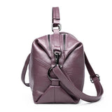 <bold>Tote / Shoulder Bag  <br>Vegan-Leather Handbag  - strapsandbrass.com