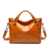 <bold>Tote / Shoulder Bag  <br>Vegan-Leather Handbag  - strapsandbrass.com