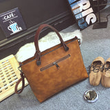 Tote / Shoulder Bag  <br>Vegan-Leather Handbag  - strapsandbrass.com