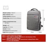 Backpack USB Charging & Anti-Theft <br> Oxford Backpack  - strapsandbrass.com