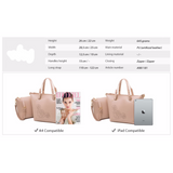 <bold>Tote & Crossbody Bag Set <br>Vegan-Leather Handbag  - strapsandbrass.com