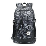 Backpack USB Charging<br> Oxford Backpack  - strapsandbrass.com