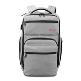 Backpack USB Charging & Anti-Theft <br> Oxford Backpack Grey - strapsandbrass.com
