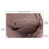 <bold>Messenger  / Shoulder Bag  <br>Vegan-Leather Handbag  - strapsandbrass.com