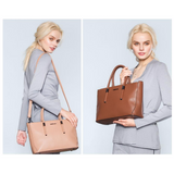 <bold>Tote / Crossbody Bag <br>Vegan-Leather Handbag  - strapsandbrass.com