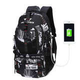Backpack USB Charging <br> Oxford Backpack  - strapsandbrass.com