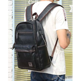 Backpack USB Charging <br> Vegan Leather Backpack  - strapsandbrass.com