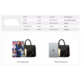 <bold>Top-Handle / Tote Bag  <br>Vegan-Leather Handbag  - strapsandbrass.com