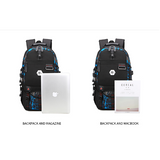 Backpack USB Charging & Water Resistant <br> Oxford Backpack  - strapsandbrass.com