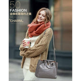 <bold>Tote / Shoulder Bag <br>Vegan-Leather Handbag  - strapsandbrass.com