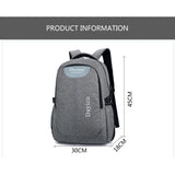 Backpack USB Charging <br> Canvas Backpack  - strapsandbrass.com