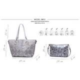 <bold>Tote & Crossbody Bag Set <br>Vegan-Leather Handbag  - strapsandbrass.com