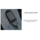 Backpack USB Charging <br> Canvas Backpack  - strapsandbrass.com