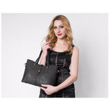 <bold>Tote & Crossbody Bag Set <br>Vegan-Leather Handbag  - strapsandbrass.com