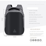Backpack USB Charging & Waterproof<br> Canvas Backpack  - strapsandbrass.com