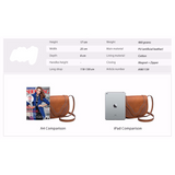 <bold>Shell  / Crossbody Bag  <br>Vegan-Leather Handbag  - strapsandbrass.com